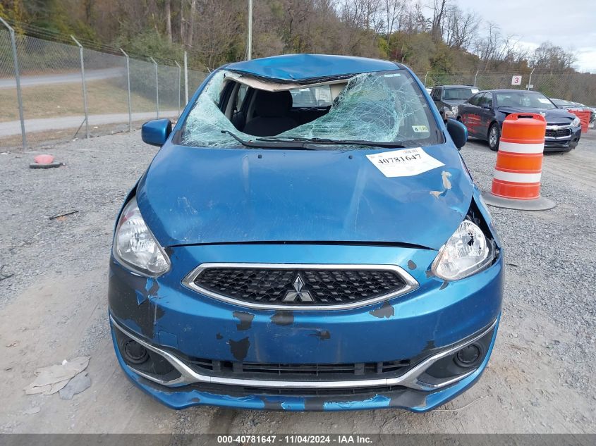 2019 Mitsubishi Mirage Rf VIN: ML32A3HJ1KH014288 Lot: 40781647