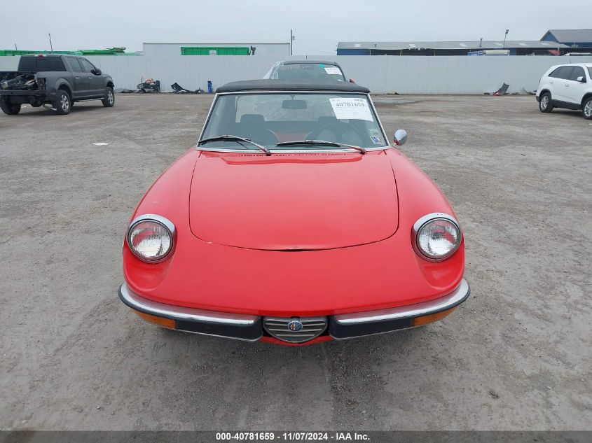 1971 Alfa Romeo Spider VIN: AR1486366 Lot: 40781659