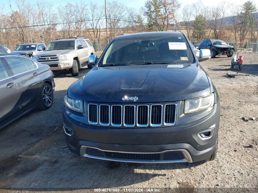 2015 Jeep Grand Cherokee Limited VIN: 1C4RJFBG7FC753792 Lot: 40781663