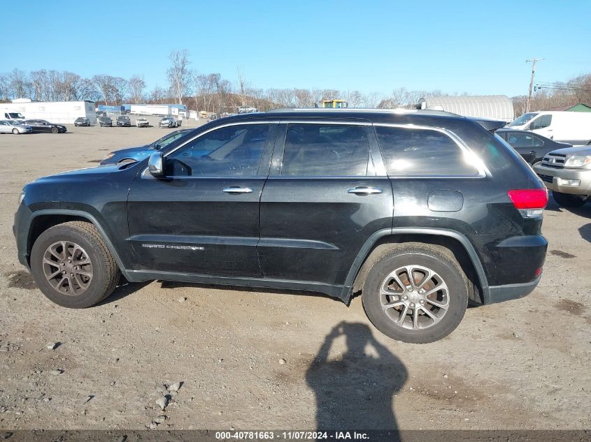 2015 Jeep Grand Cherokee Limited VIN: 1C4RJFBG7FC753792 Lot: 40781663