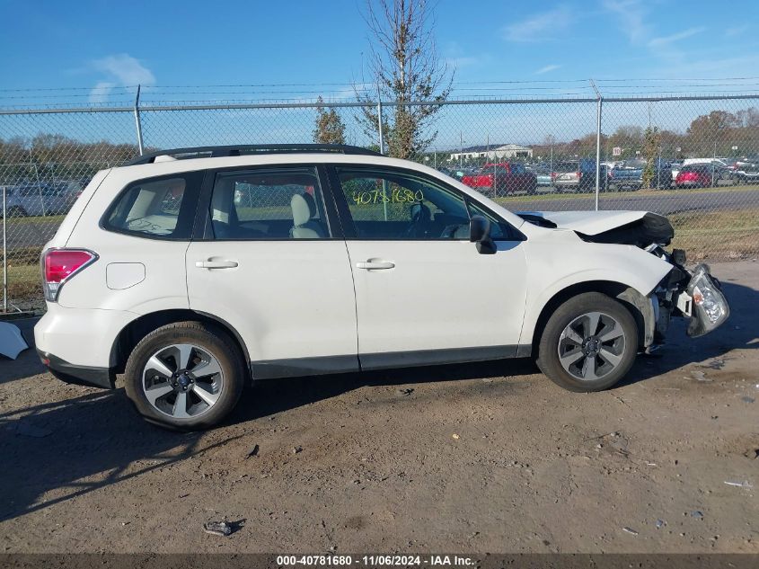 2017 Subaru Forester 2.5I VIN: JF2SJABC3HH579616 Lot: 40781680