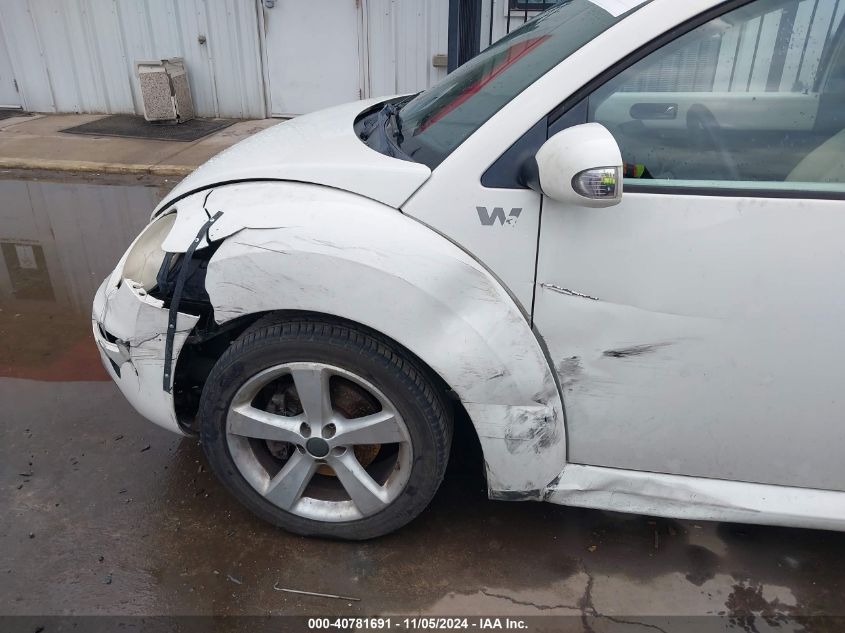 2008 Volkswagen New Beetle Coupe Black Tie Edition/Triple White VIN: 3VWFG31C78M524056 Lot: 40781691