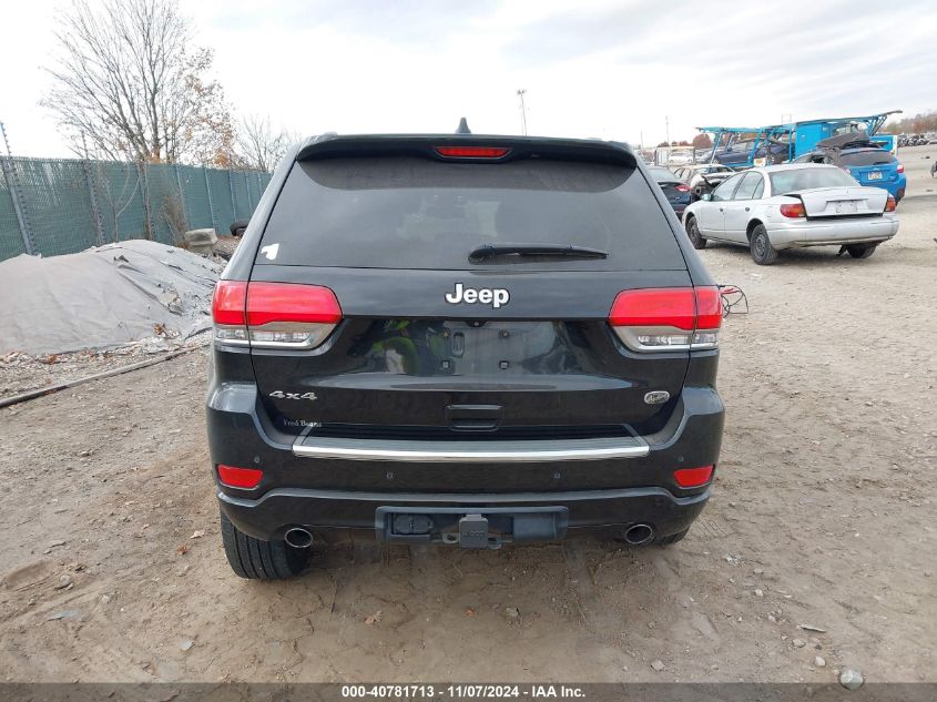 2014 Jeep Grand Cherokee Overland VIN: 1C4RJFCG4EC554504 Lot: 40781713