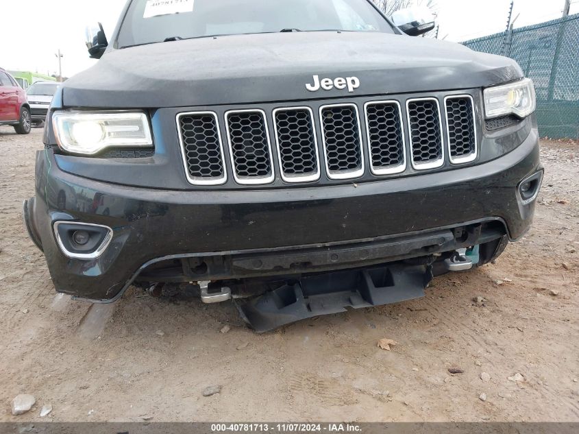 2014 Jeep Grand Cherokee Overland VIN: 1C4RJFCG4EC554504 Lot: 40781713