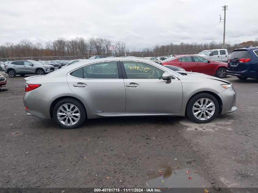 2015 Lexus Es 300H VIN: JTHBW1GGXF2094075 Lot: 40781715