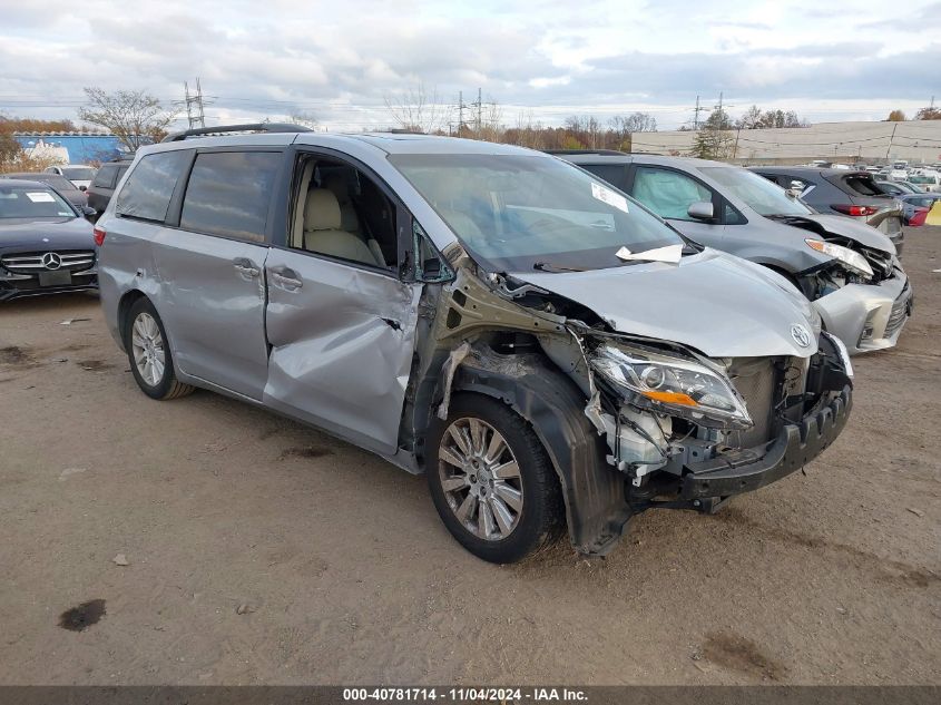 2015 Toyota Sienna Limited 7 Passenger VIN: 5TDYK3DC4FS658543 Lot: 40781714