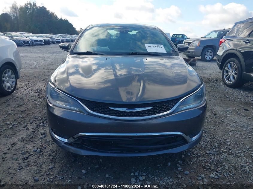 2015 Chrysler 200 Limited VIN: 1C3CCCAB0FN541846 Lot: 40781724