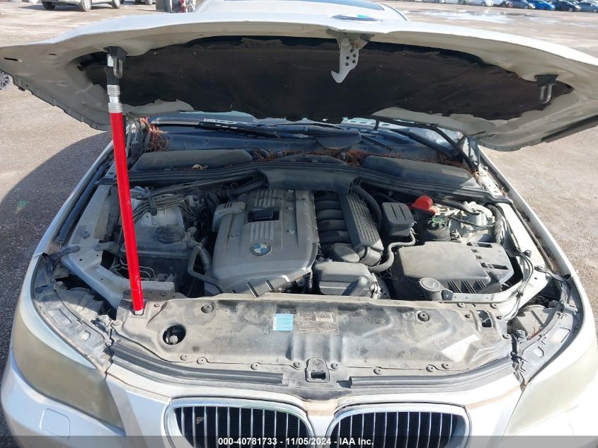 2007 BMW 525I VIN: WBANE53567CW62456