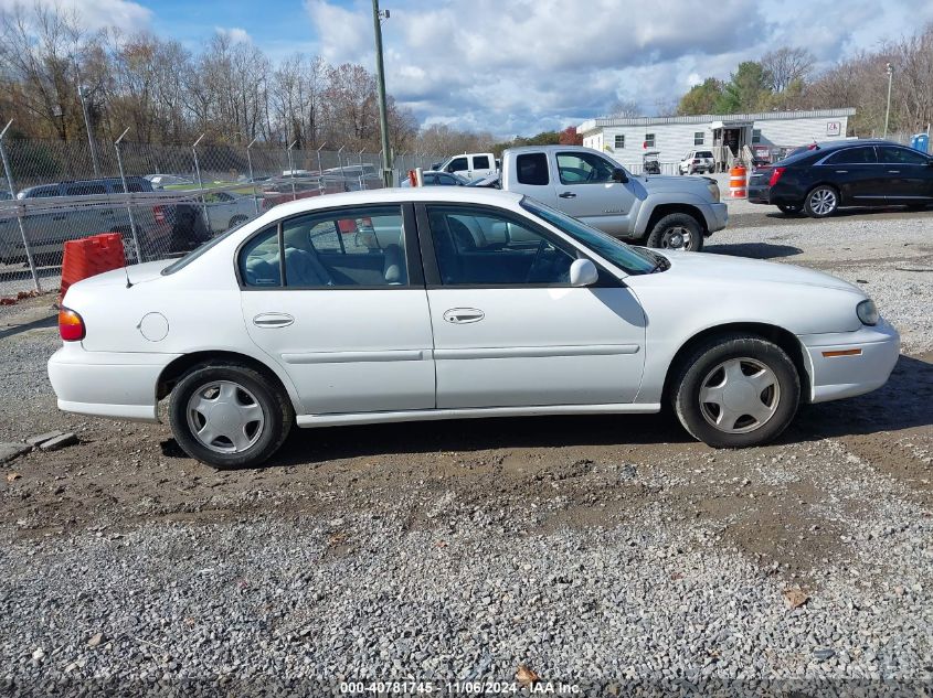 2000 Chevrolet Malibu Ls VIN: 1G1NE52J2Y6253204 Lot: 40781745