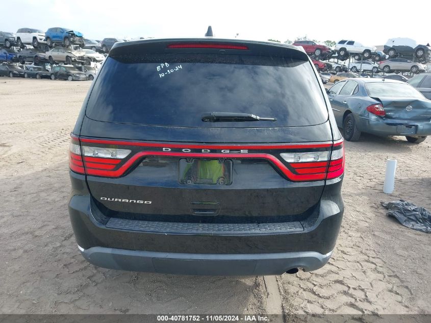 2021 Dodge Durango Sxt Rwd VIN: 1C4RDHAG0MC693131 Lot: 40781752