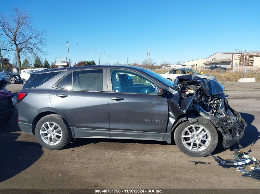 2022 Chevrolet Equinox Awd Ls VIN: 3GNAXSEV7NS219321 Lot: 40781756