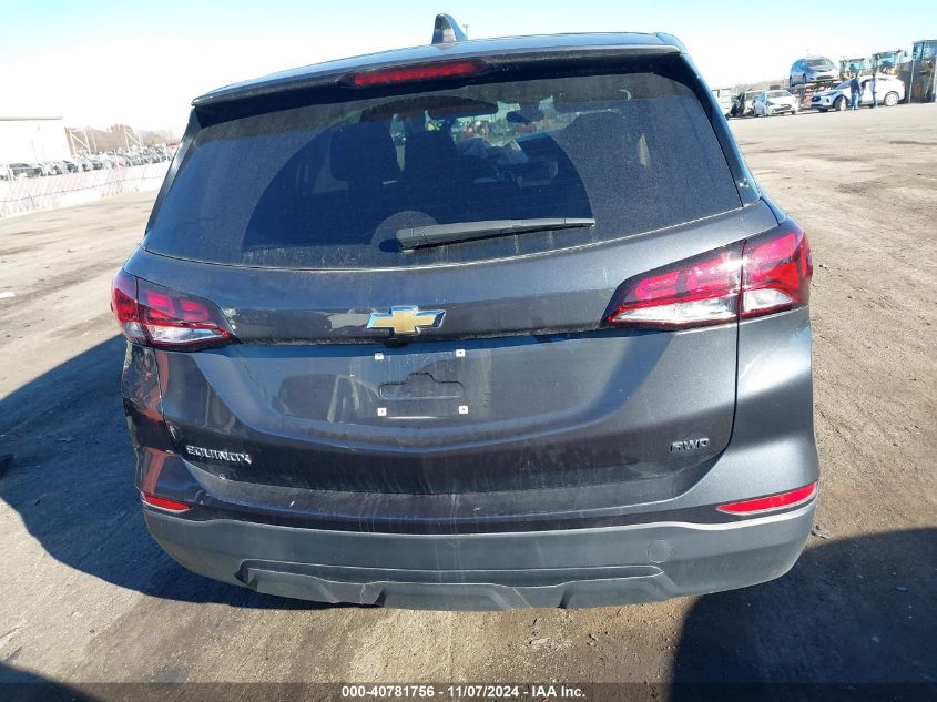 2022 Chevrolet Equinox Awd Ls VIN: 3GNAXSEV7NS219321 Lot: 40781756