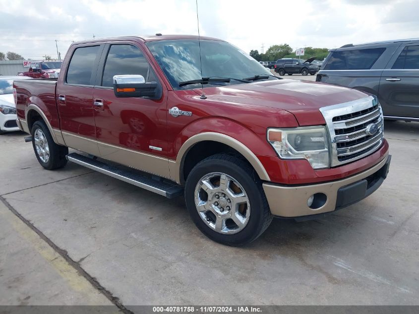 VIN 1FTFW1CT5EKD59098 2014 FORD F-150 no.1