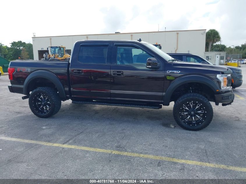 2019 Ford F-150 Lariat VIN: 1FTEW1E44KFB43894 Lot: 40781768