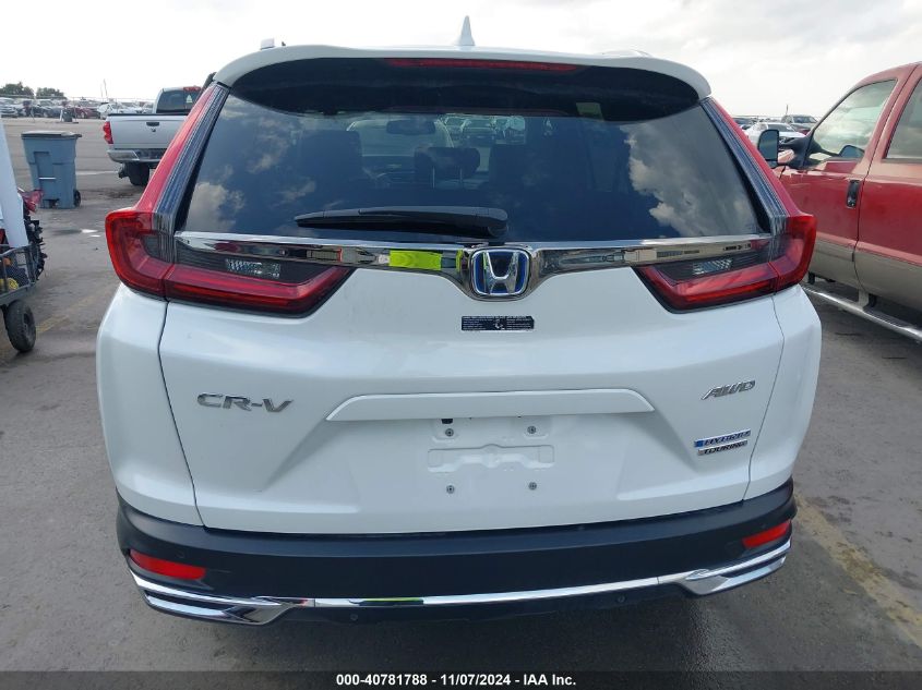 2022 Honda Cr-V Hybrid Touring VIN: 5J6RT6H94NL020532 Lot: 40781788