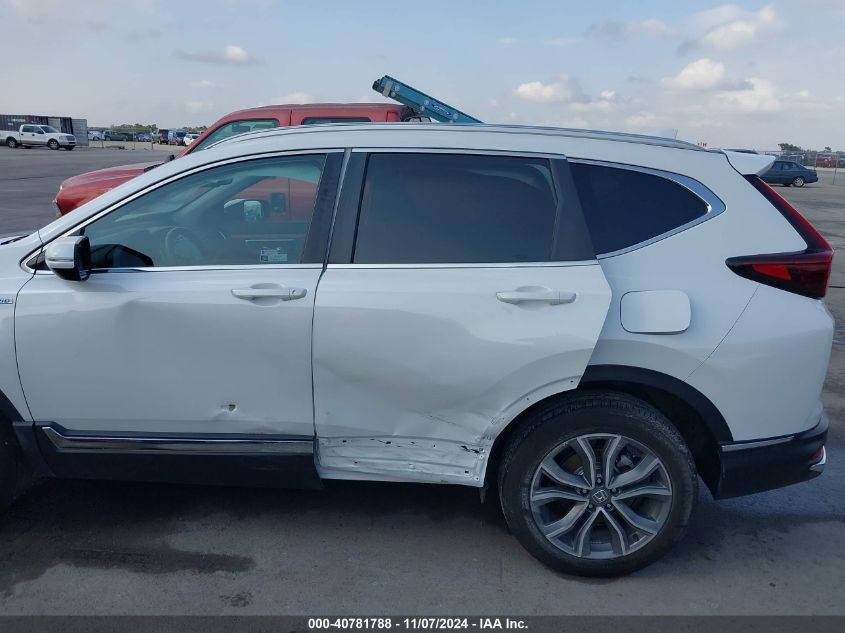 2022 Honda Cr-V Hybrid Touring VIN: 5J6RT6H94NL020532 Lot: 40781788