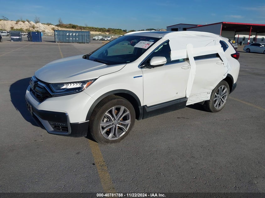 Vin: 5j6rt6h94nl020532, lot: 41271273, honda cr-v hybrid touring 20222
