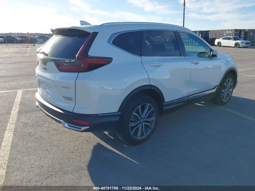 Vin: 5j6rt6h94nl020532, lot: 41271273, honda cr-v hybrid touring 20224