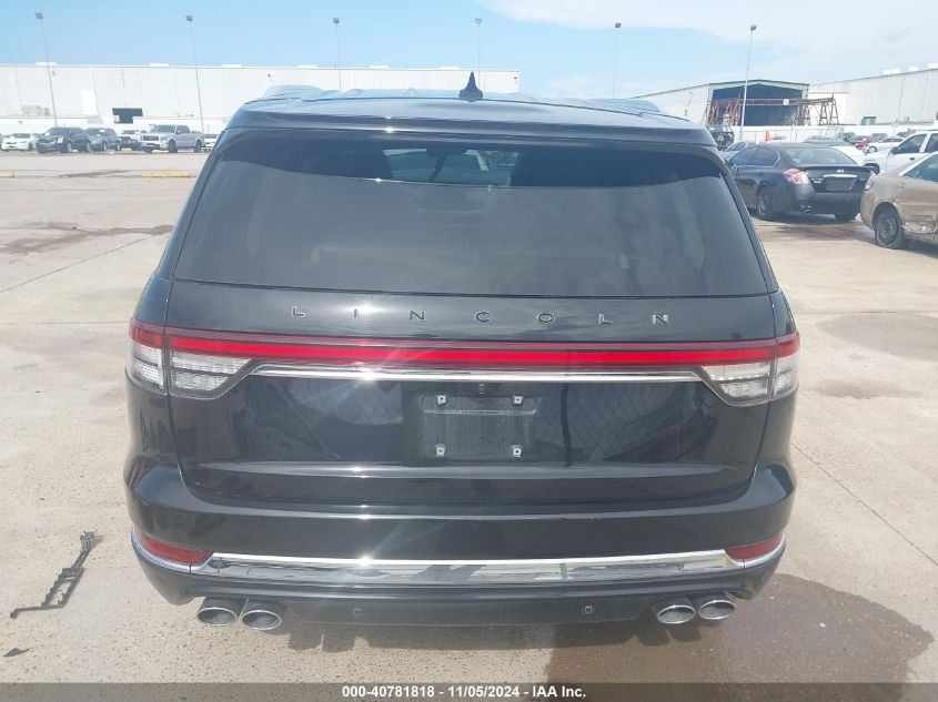 2022 Lincoln Aviator Black Label VIN: 5LM5J9XC7NGL07891 Lot: 40781818