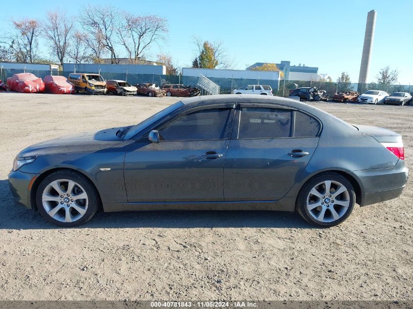 2008 BMW 535Xi VIN: WBANV93598CZ64980 Lot: 40781843