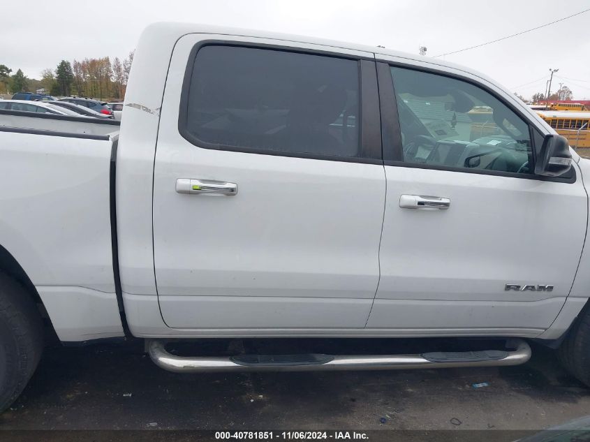 2019 Ram 1500 Big Horn/Lone Star 4X4 5'7 Box VIN: 1C6RRFFG9KN790898 Lot: 40781851