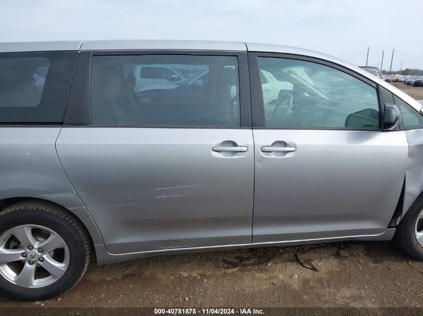 2011 Toyota Sienna Base V6 VIN: 5TDZK3DC8BS002117 Lot: 40781875