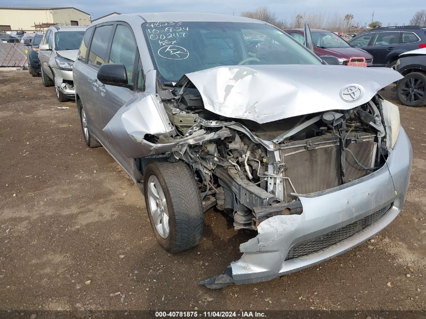 2011 Toyota Sienna Base V6 VIN: 5TDZK3DC8BS002117 Lot: 40781875