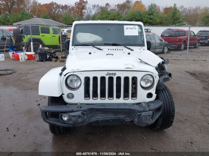 2018 Jeep Wrangler Jk Unlimited Sport VIN: 1C4BJWDG6JL886020 Lot: 40781876