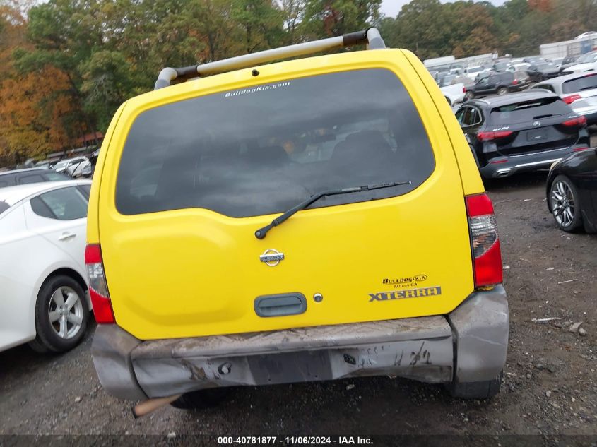 2000 Nissan Xterra Se/Xe VIN: 5N1ED28T9YC594128 Lot: 40781877