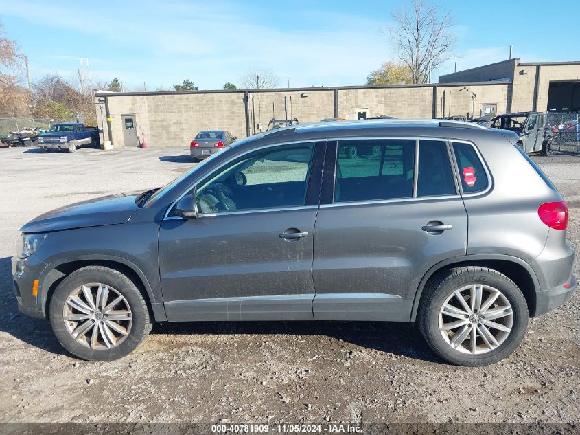 2014 Volkswagen Tiguan Se VIN: WVGBV3AX2EW619061 Lot: 40781909