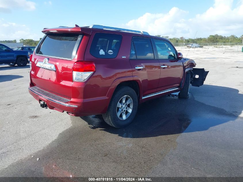 2010 Toyota 4Runner Sr5 V6 VIN: JTEBU5JR9A5012316 Lot: 40781915