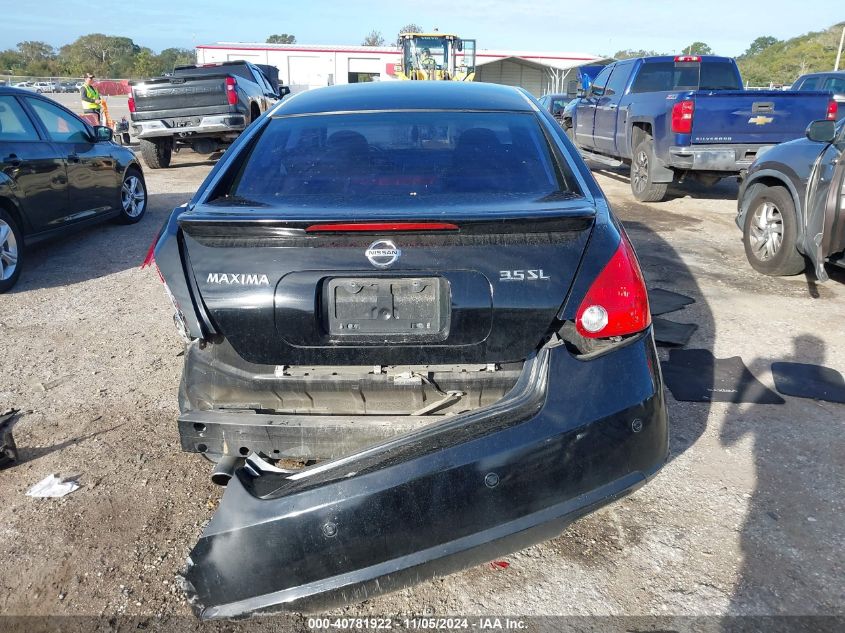 2007 Nissan Maxima 3.5 Sl VIN: 1N4BA41E27C864702 Lot: 40781922