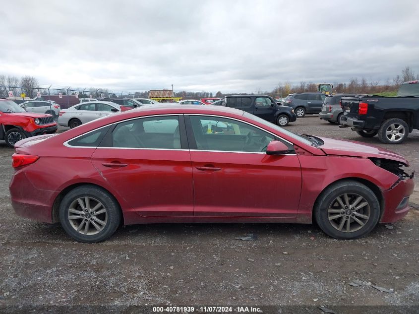 2016 HYUNDAI SONATA SE - 5NPE24AF9GH314849