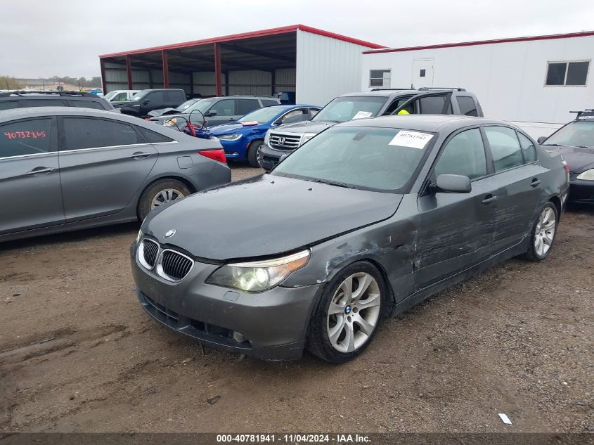 2004 BMW 545I VIN: WBANB33574B113802 Lot: 40781941