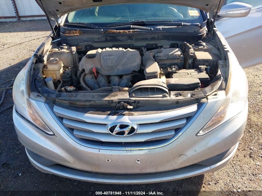 2014 Hyundai Sonata Gls VIN: 5NPEB4AC8EH826508 Lot: 40781948