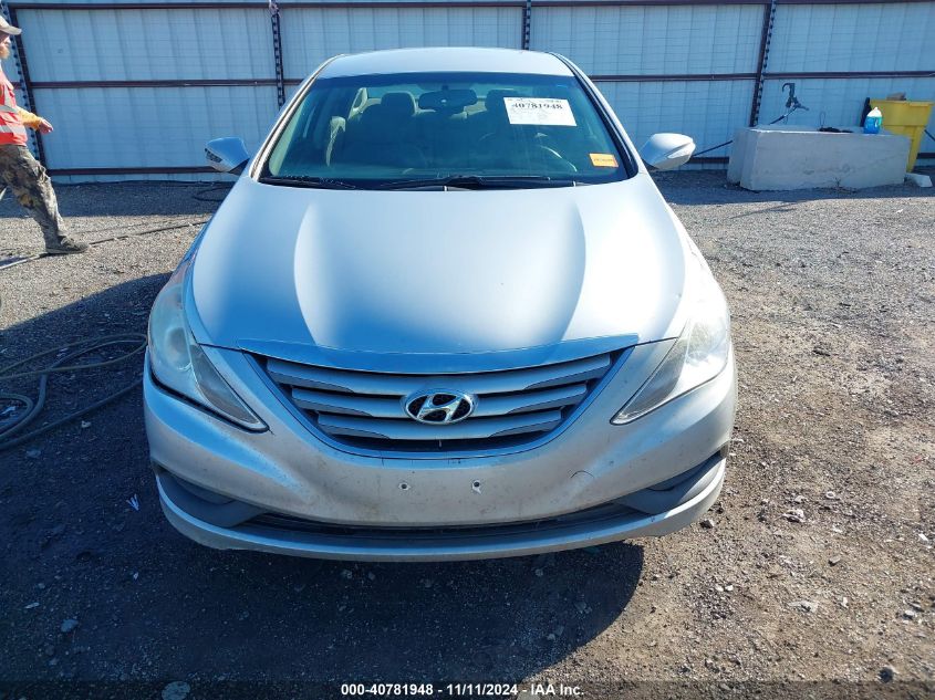 2014 Hyundai Sonata Gls VIN: 5NPEB4AC8EH826508 Lot: 40781948