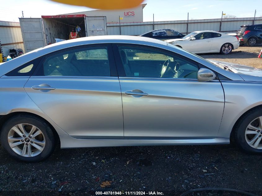 2014 Hyundai Sonata Gls VIN: 5NPEB4AC8EH826508 Lot: 40781948