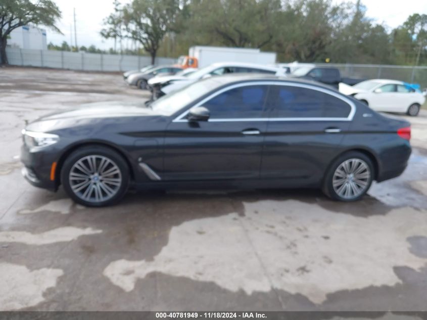 2018 BMW 530E Iperformance VIN: WBAJA9C50JB251925 Lot: 40781949