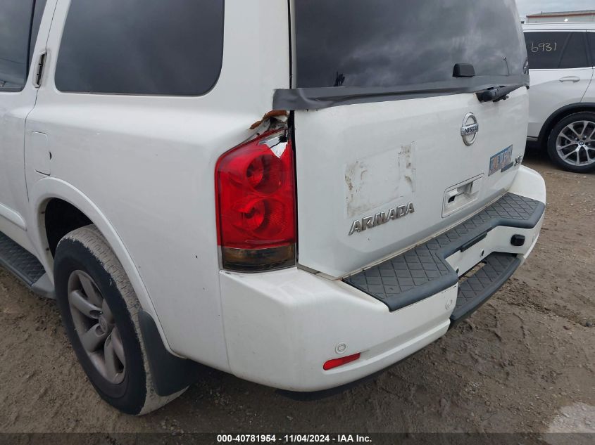 2008 Nissan Armada Se VIN: 5N1BA08C88N624014 Lot: 40781954