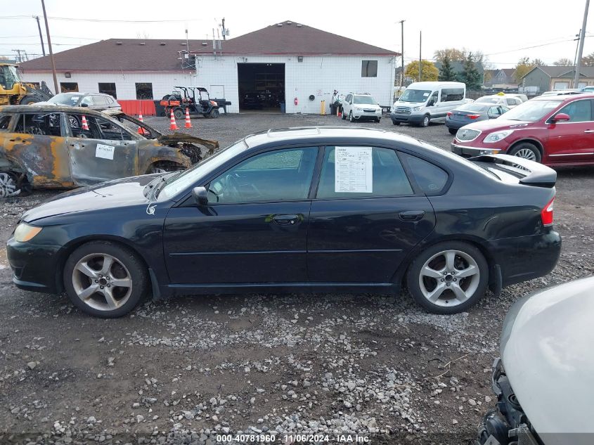 2009 Subaru Legacy 2.5I VIN: 4S3BL616X97228307 Lot: 40781960