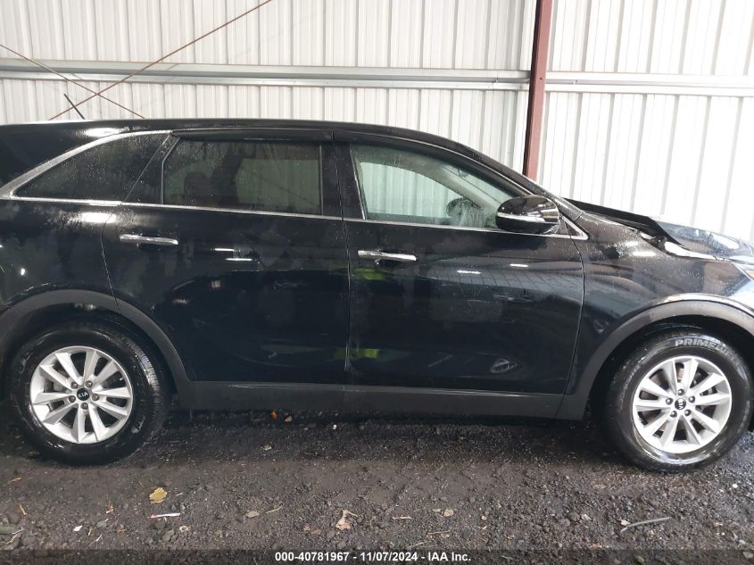 2019 Kia Sorento 3.3L Lx VIN: 5XYPG4A55KG493585 Lot: 40781967