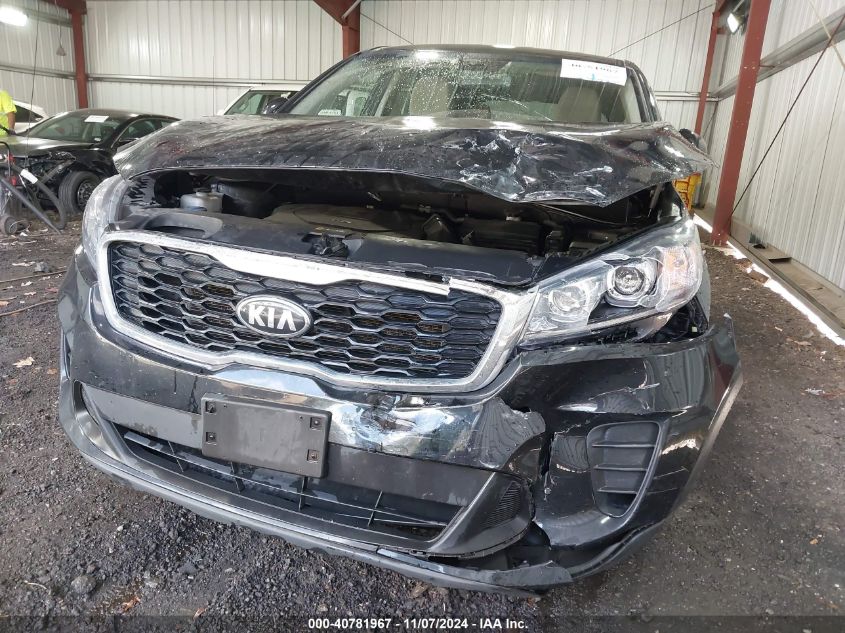 2019 Kia Sorento 3.3L Lx VIN: 5XYPG4A55KG493585 Lot: 40781967