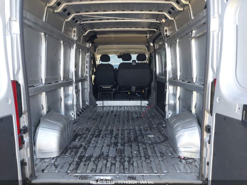 2024 Ram Promaster 2500 Tradesman High Roof 159 Wb W/Pass Seat VIN: 3C6LRVDG8RE114833 Lot: 40781972