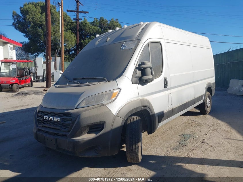 Vin: 3c6lrvdg8re114833, lot: 41271457, ram promaster 2500 20242