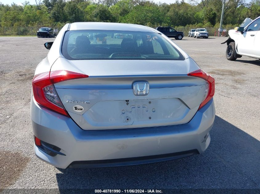 2018 Honda Civic Lx VIN: 19XFC2F5XJE041437 Lot: 40781990