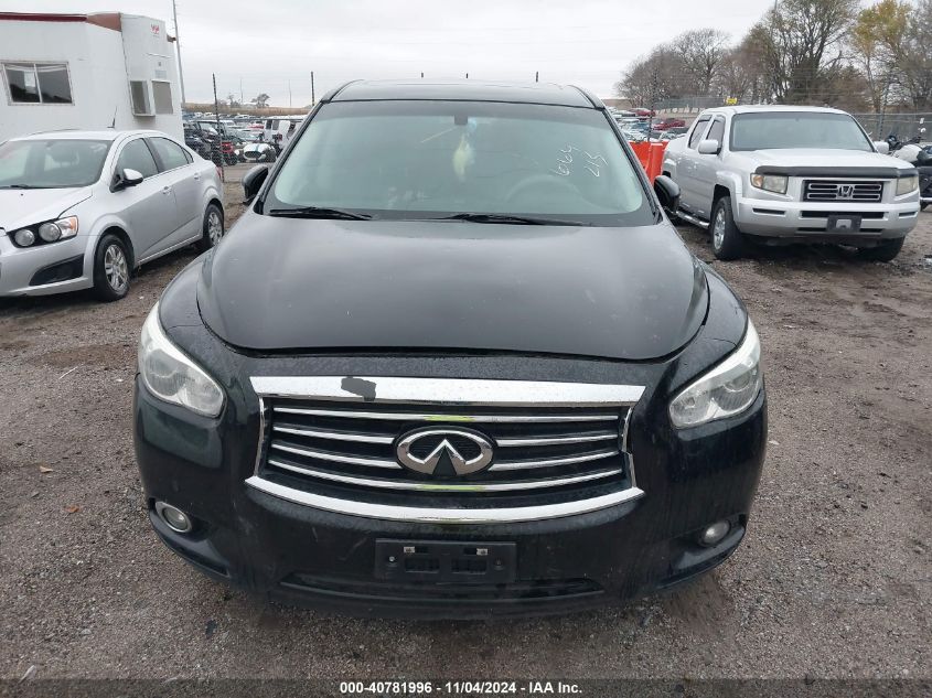 2013 Infiniti Jx35 VIN: 5N1AL0MN3DC341832 Lot: 40781996