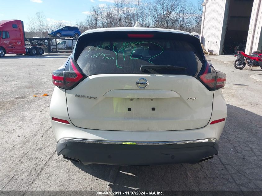 2020 Nissan Murano S Intelligent Awd VIN: 5N1AZ2AS2LN135604 Lot: 40782011