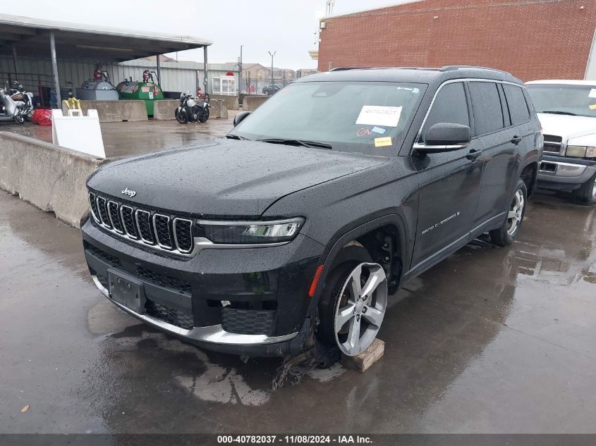 VIN 1C4RJJBG2M8183560 2021 JEEP GRAND CHEROKEE L no.2