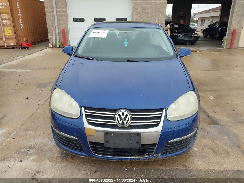 2009 Volkswagen Jetta Se/Sel VIN: 3VWRM71K69M031412 Lot: 40782055