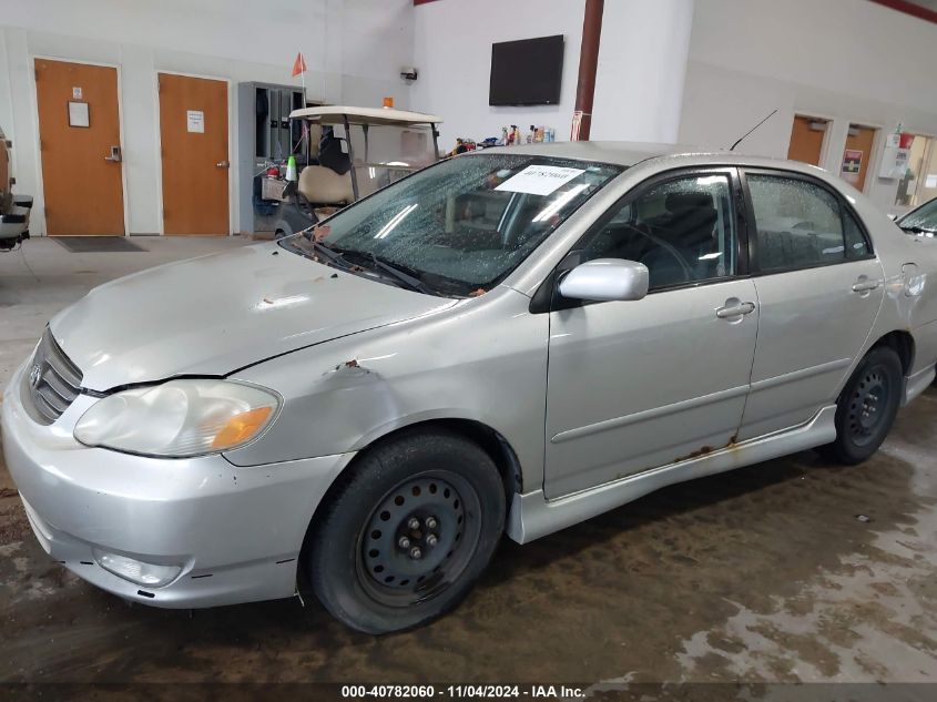 2004 Toyota Corolla S VIN: 1NXBR32E64Z319194 Lot: 40782060